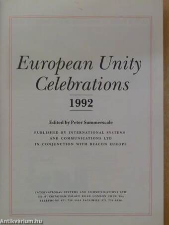 European Unity Celebrations 