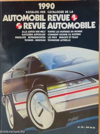 Automobil Revue/Revue Automobile 1990