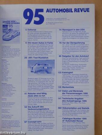 Automobil Revue/Revue Automobile 1995