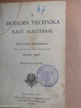 A modern technika nagy alkotásai