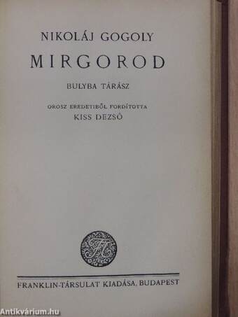 Mirgorod I-II.