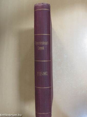 Gyorsirászati Lapok 1899-1900. (nem teljes évfolyam)/1900-1901. január-december/1901-1902. január-december/1902-1903. (nem teljes évfolyam)