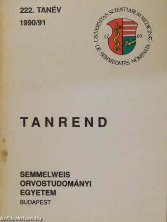 Tanrend 1990/91.