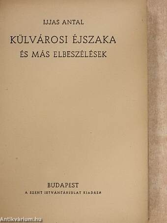 Külvárosi éjszaka