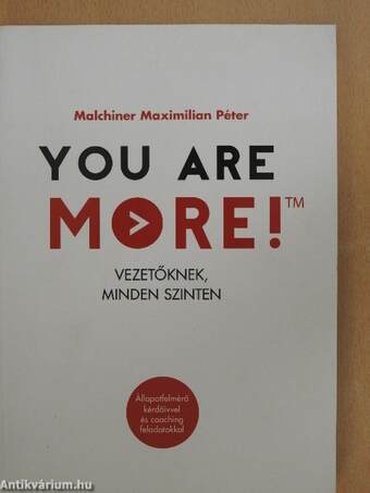 You are more!