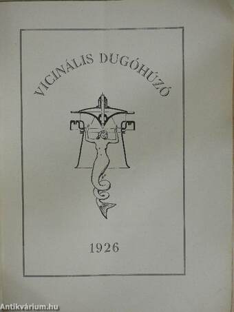 Vicinális dugóhúzó 1926.