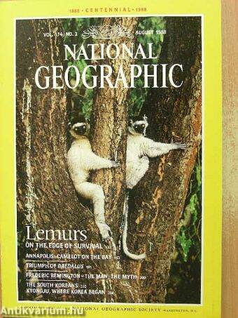 National Geographic August 1988