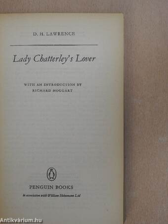 Lady Chatterley's Lover