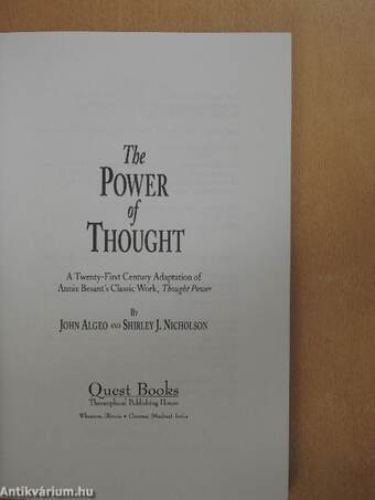 The Power of Thought