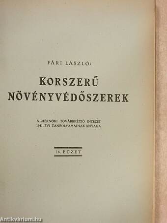 A Mérnöki Továbbképző Intézet kiadványai XII.