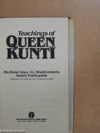 Teachings of Queen Kunti