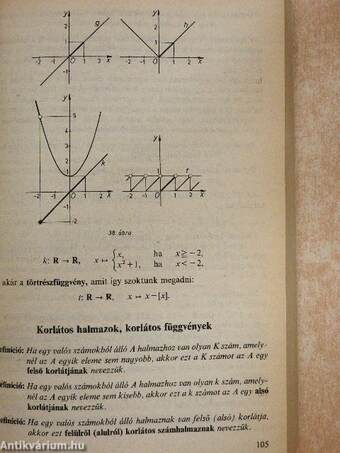 Matematika a felvételi vizsgára készülők részére