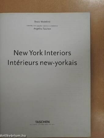 New York Interiors/Intérieurs new-yorkais