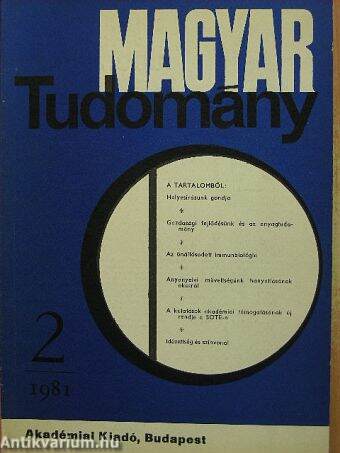 Magyar Tudomány 1981. február