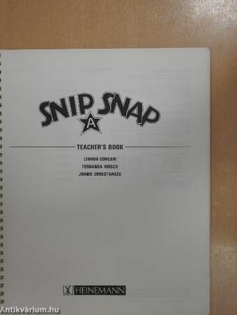 Snip Snap A - Teacher's Book