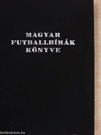 Magyar futballbírák könyve