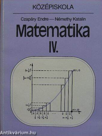 Matematika IV.