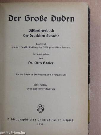 Der Große Duden