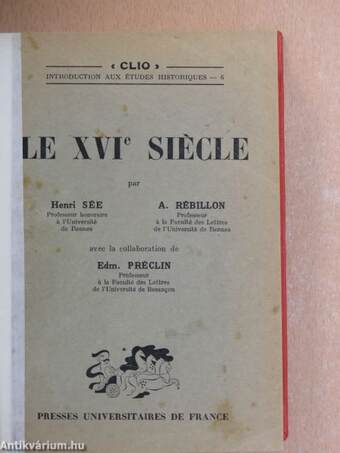 Le XVIe Siécle