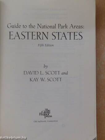 Guide to the National Park Areas: Eastern States