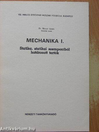 Mechanika I.