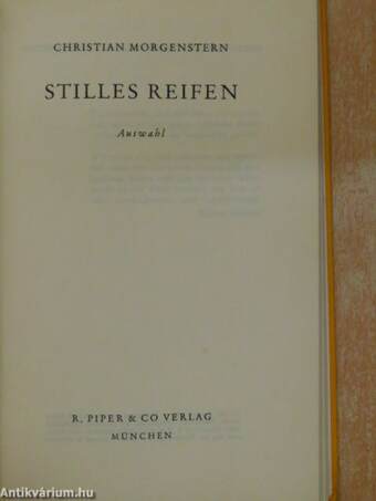 Stilles Reifen