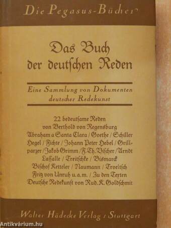 Das Buch der deutschen Reden (gótbetűs)