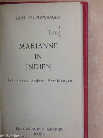 Marianne in Indien