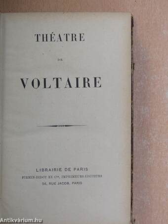 Théatre de Voltaire