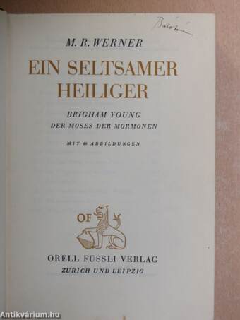 Ein Seltsamer Heiliger