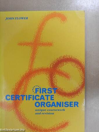 First Certificate Organiser