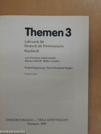 Themen 3 - Kursbuch