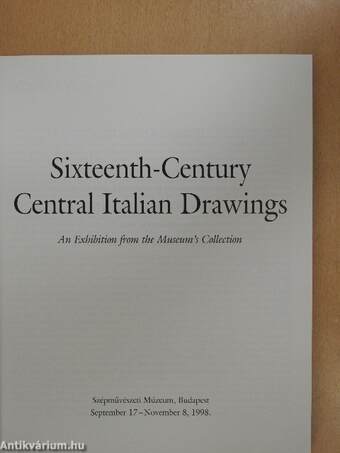 Sixteenth-Century Central Italian Drawings