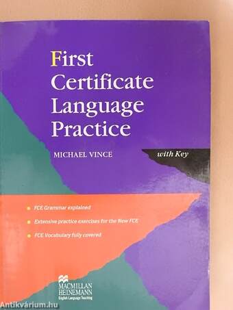 First Certificate Language Practice