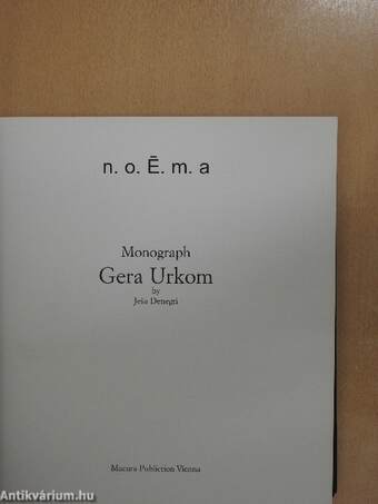 Monograph Gera Urkom