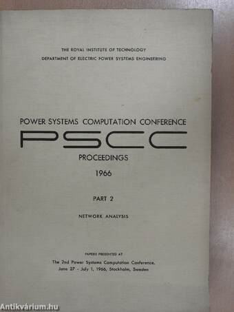 PSCC - Power Systems Computation Conference Proceedings 1966 Part 2.