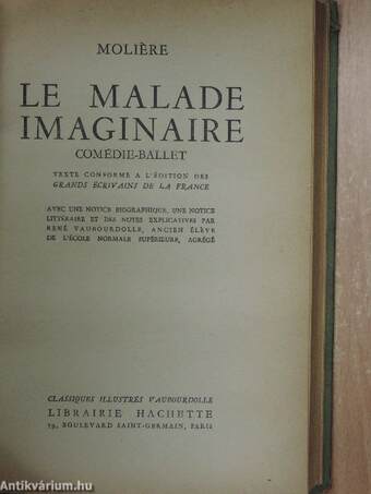 Le Tartuffe/Le Malade Imaginaire/Le Bourgeois Gentilhomme