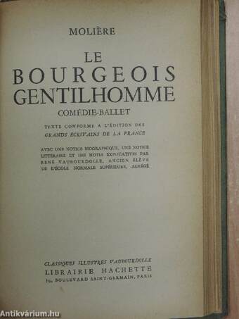 Le Tartuffe/Le Malade Imaginaire/Le Bourgeois Gentilhomme