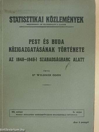 Pest és Buda közigazgatásának története az 1848-1849-i szabadságharc alatt