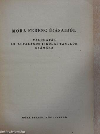 Móra Ferenc írásaiból