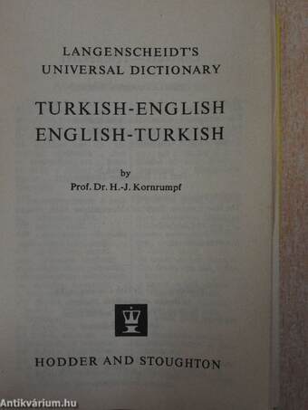 Langenscheidt's Universal Dictionary