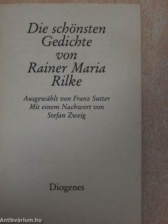 Die schönsten Gedichte von Rainer Maria Rilke