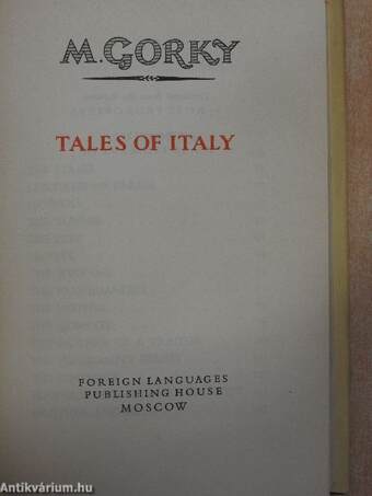 Tales of Italy