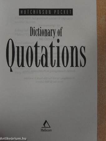 Dictionary of Quotations