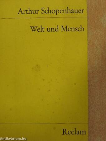 Welt und Mensch