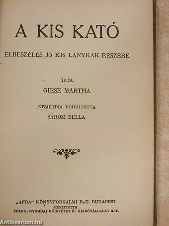 A kis Kató