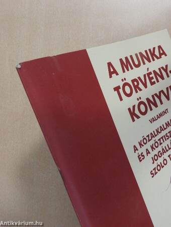 A munka törvénykönyve