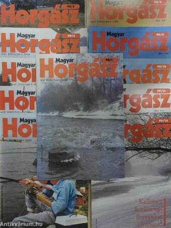 Magyar horgász 1990. (nem teljes évfolyam)