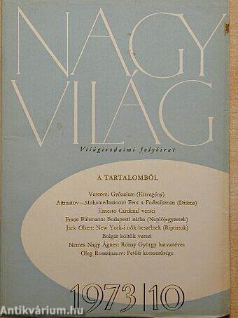 Nagyvilág 1973. október