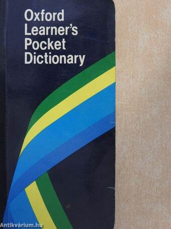 Oxford learner's pocket dictionary